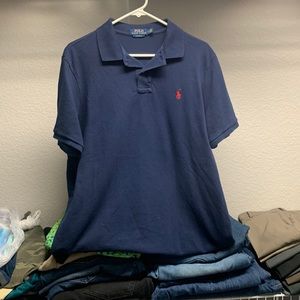 navy blue ralph lauren polo